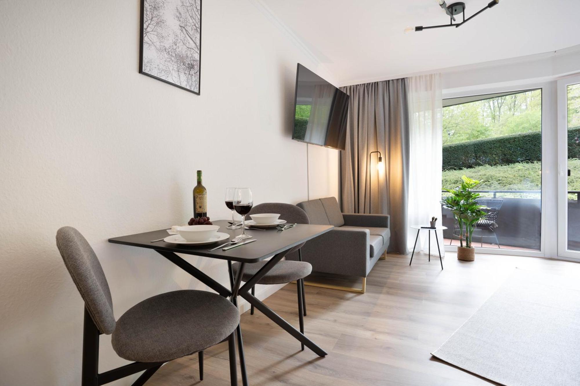 Nsv-Apartments Am Waldrand Bad Essen Exterior foto